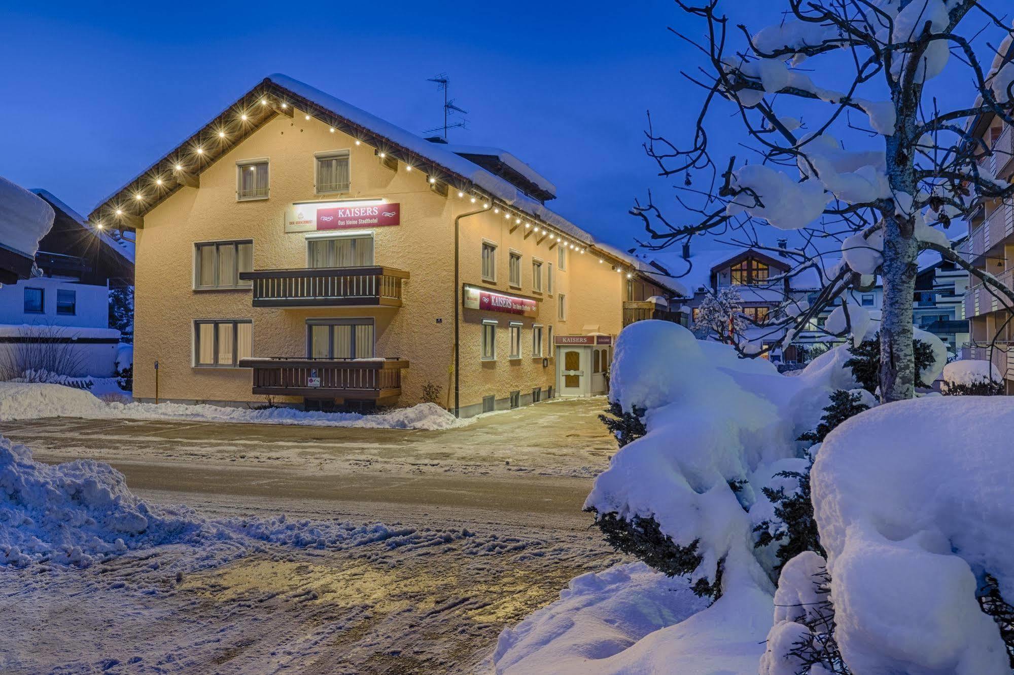 Kaisers Das Kleine Stadthotel Зонтхофен Экстерьер фото